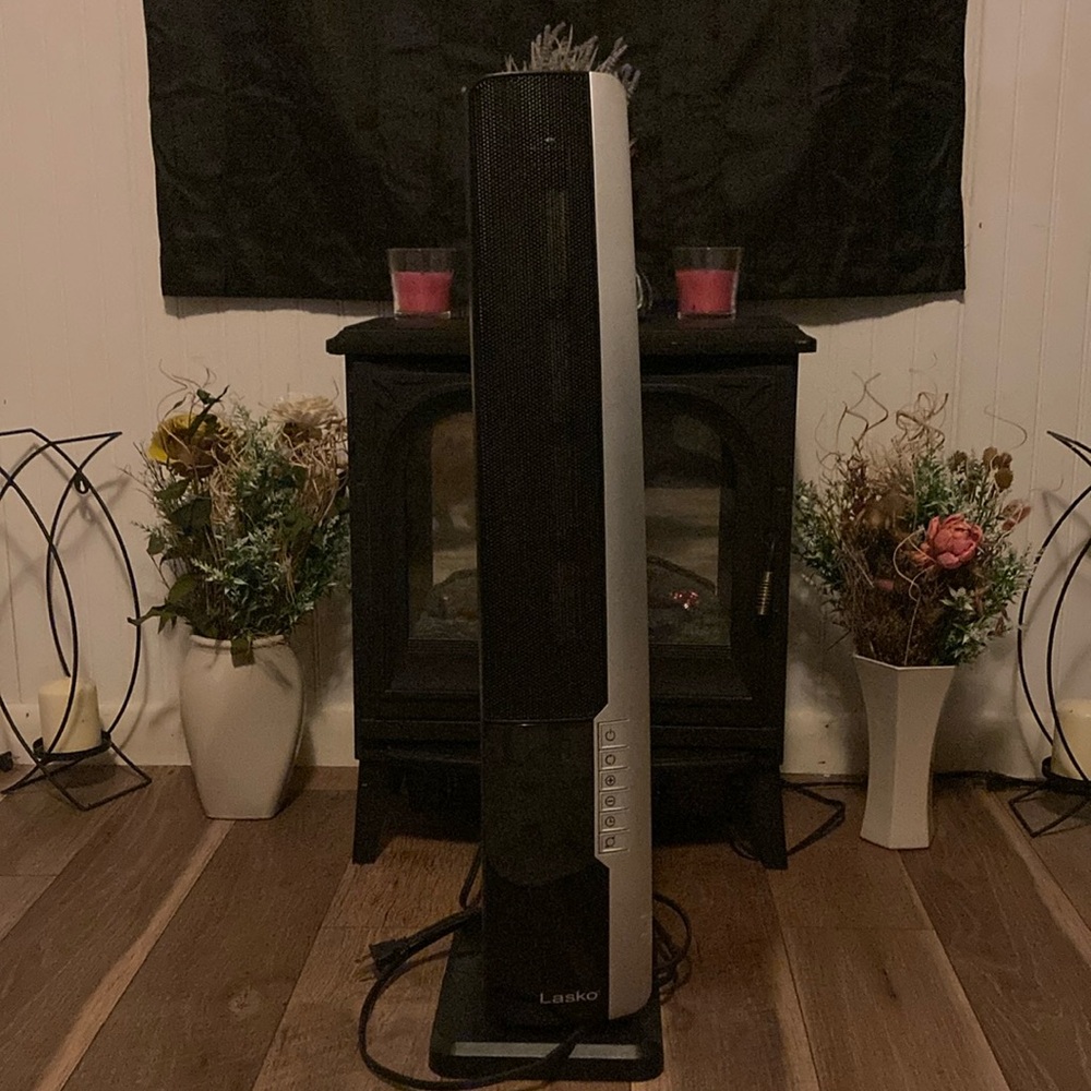 Tall standing heater